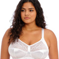 Elomi Cate Soft Cup Wire-Free Bra - White Elomi Cate Soft Cup Wire-Free Bra - White