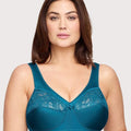 Glamorise Magiclift Original Wire-Free Support Bra - Dark Teal Glamorise Magiclift Original Wire-Free Support Bra - Dark Teal