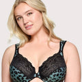 Glamorise WonderWire Front-Closure Bra - Centennial Leopard Glamorise WonderWire Front-Closure Bra - Centennial Leopard