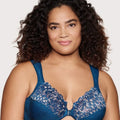 Glamorise WonderWire Front-Closure Bra - Dark Denim Glamorise WonderWire Front-Closure Bra - Dark Denim