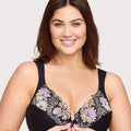 Glamorise WonderWire Front-Closure Bra - Floral Print Glamorise WonderWire Front-Closure Bra - Floral Print