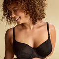 Panache Tango Underwired Balconnet Bra - Black Panache Tango Underwired Balconnet Bra - Black