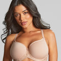 Panache Cari Moulded Spacer Underwired T-Shirt Bra - Champagne Panache Cari Moulded Spacer Underwired T-Shirt Bra - Champagne