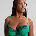 Panache Envy Full Cup Underwire Bra - Emerald Leopard Panache Envy Full Cup Underwire Bra - Emerald Leopard