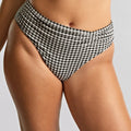 Panache Swimwear Gingham Midi Pant - Black Gingham Panache Swimwear Gingham Midi Pant - Black Gingham