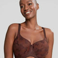 Panache Tango Underwired Balconnet Bra - Nutmeg Panache Tango Underwired Balconnet Bra - Nutmeg