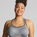 Sculptresse Activate Non Padded Underwired Sports Bra - Charcoal Marle Sculptresse Activate Non Padded Underwired Sports Bra - Charcoal Marle
