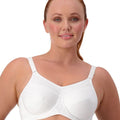 Triumph Triaction Ultra Underwired Sports Bra - White Triumph Triaction Ultra Underwired Sports Bra - White