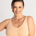 Underbliss Seamless Bamboo Blend Comfort Wire-Free Bra - Frappe Underbliss Seamless Bamboo Blend Comfort Wire-Free Bra - Frappe