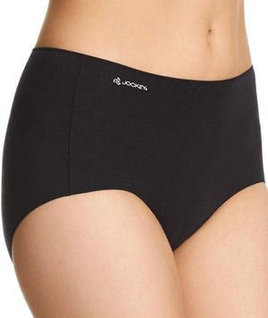 Jockey No Panty Line Promise Bamboo Naturals Full Brief -Black Knickers 8 