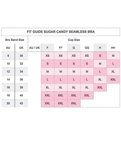 Sugar Candy Fuller Bust Seamless F-HH Cup Lounge Tank - Charcoal Sleep