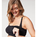 Cake Maternity Cotton Candy Seamless Sleep & Yoga Wire-Free Nursing Bra -  Black Cake Maternity Cotton Candy Seamless Sleep & Yoga Wire-Free Nursing Bra -  Black