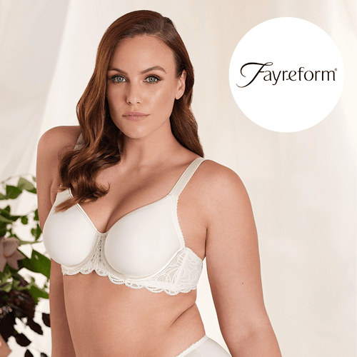 Non-wired Bra in White – Cross Your Heart 152