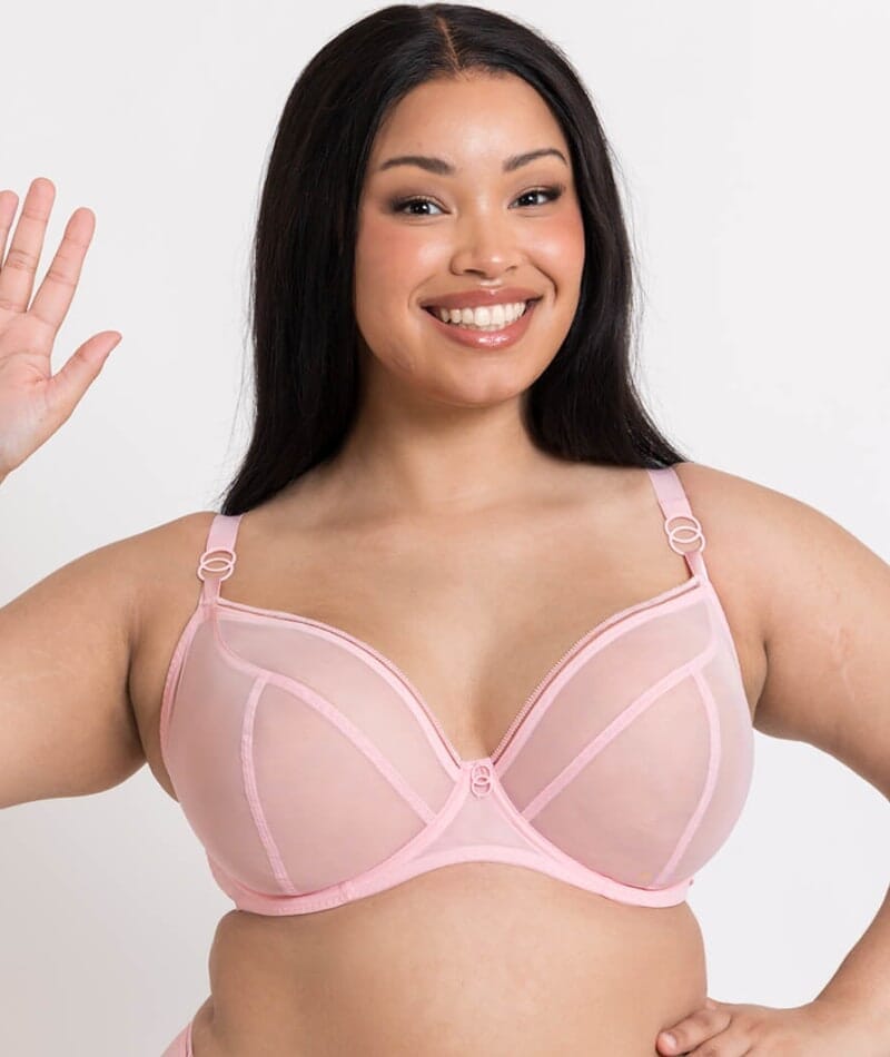 Curvy Kate Lifestyle Plunge Bra - Blush Pink Bras 