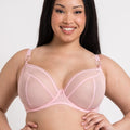 Curvy Kate Lifestyle Plunge Bra - Blush Pink