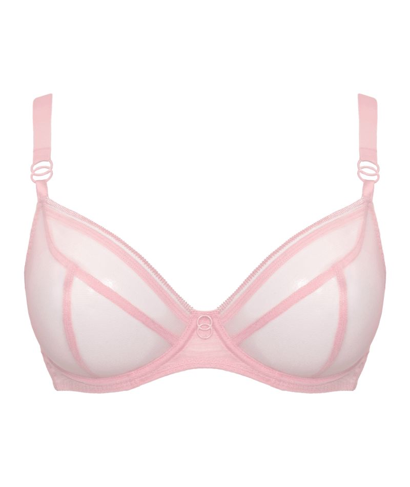 Curvy Kate Lifestyle Plunge Bra - Blush Pink Bras 