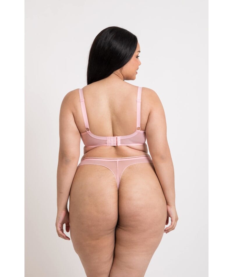 Curvy Kate Lifestyle Thong - Blush Pink Knickers 