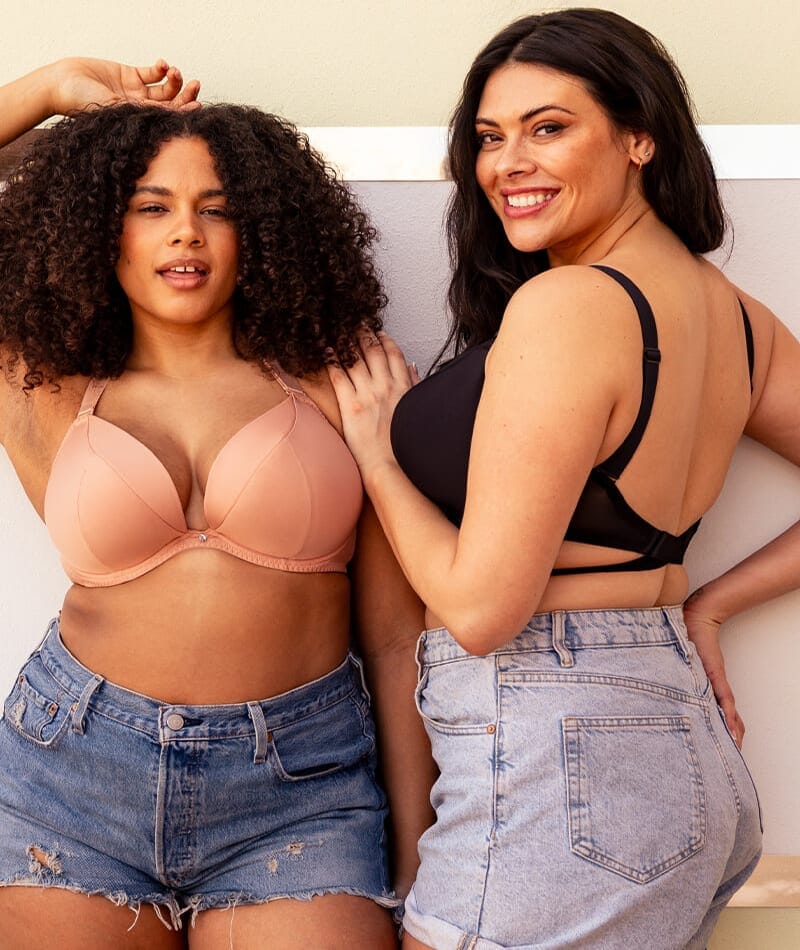 Curvy Kate Superplunge Multiway BH voor dames, Beige (Latte Latte), 60D Curvy Kate Superplunge Multiway BH voor dames, Beige (Latte Latte), 60D