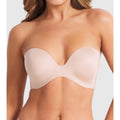 Finelines Attitude Full Figure Strapless Bra - Caramel