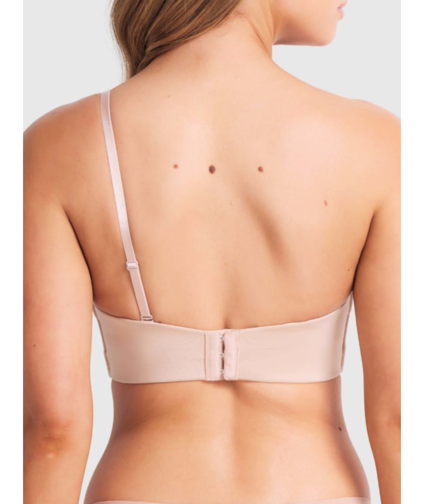 Finelines Attitude Full Figure Strapless Bra - Caramel