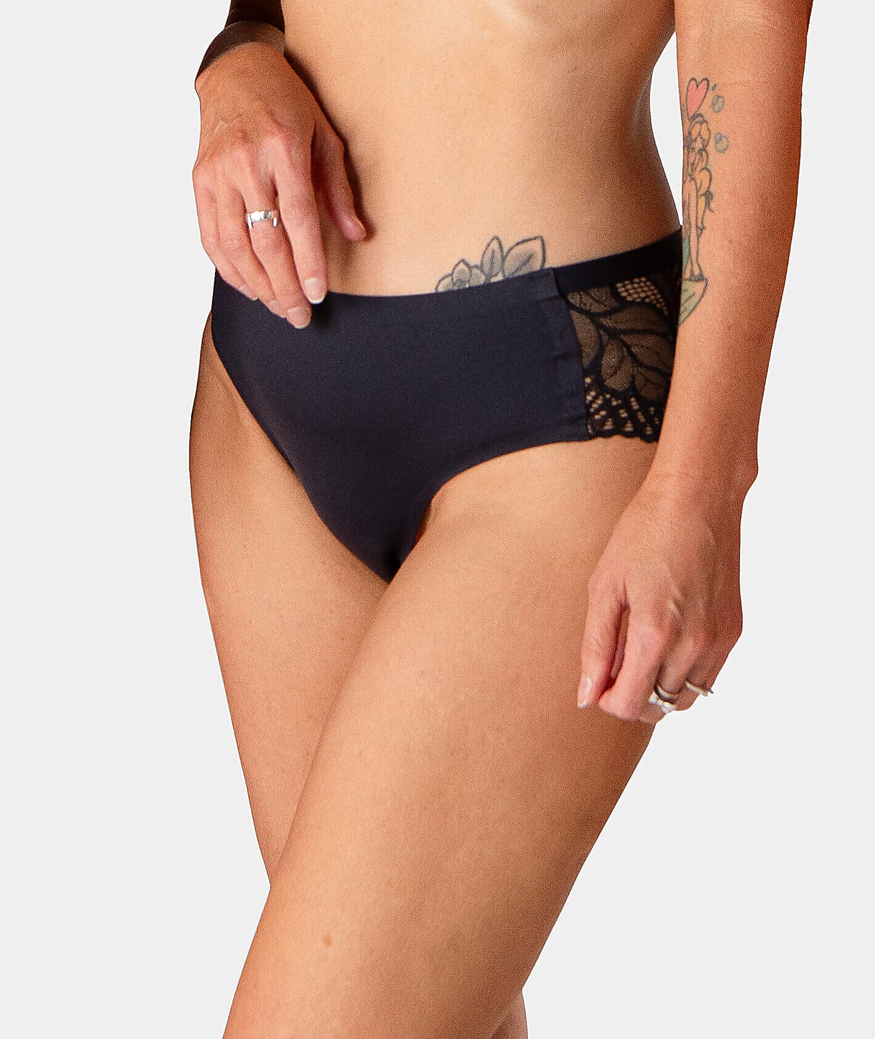 Hotmilk The Classic Vanishing Bikini Brief - Black