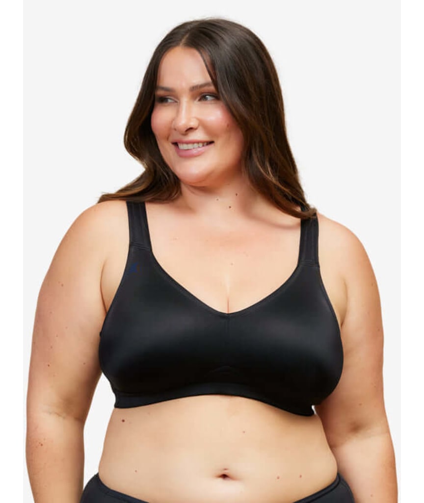 Leading Lady The Claire Wire-free Everyday Comfort Bra - Black