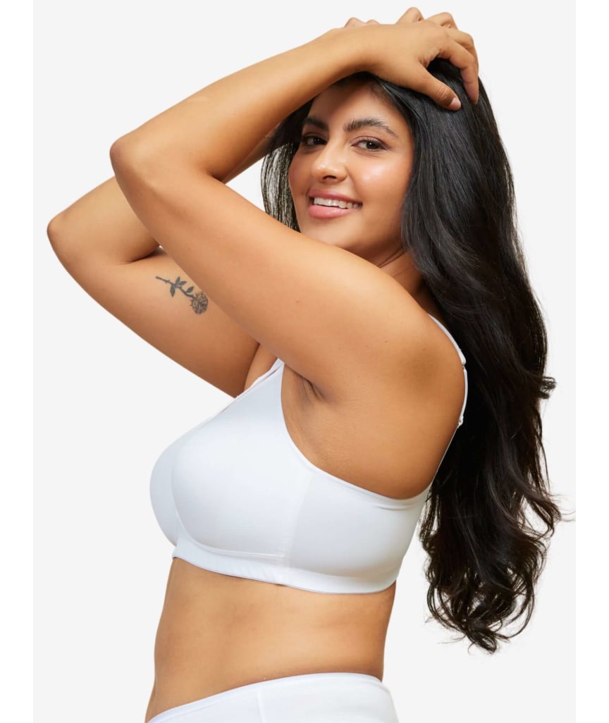 Leading Lady The Claire Wire-free Everyday Comfort Bra - White
