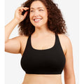 Leading Lady The Serena Wire-free Crop Top - Black