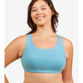 Leading Lady The Serena Wire-free Crop Top - Sea Glass Blue