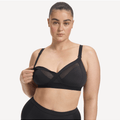 Nala Maternity Support Wirefree Bralette - Licorice