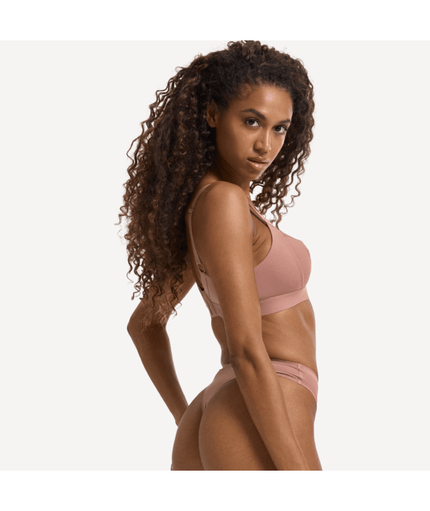 Nala Support Wirefree Bralette - Desert Dust