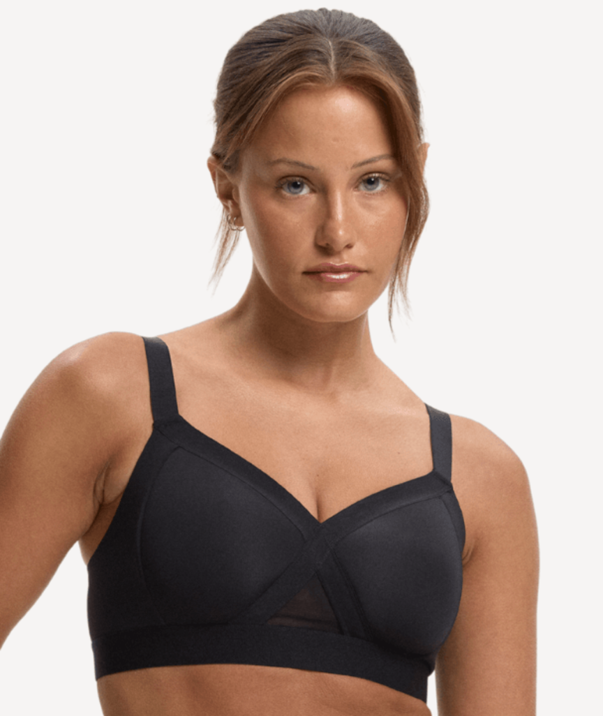 Nala Support Wirefree Bralette Padded - Licorice