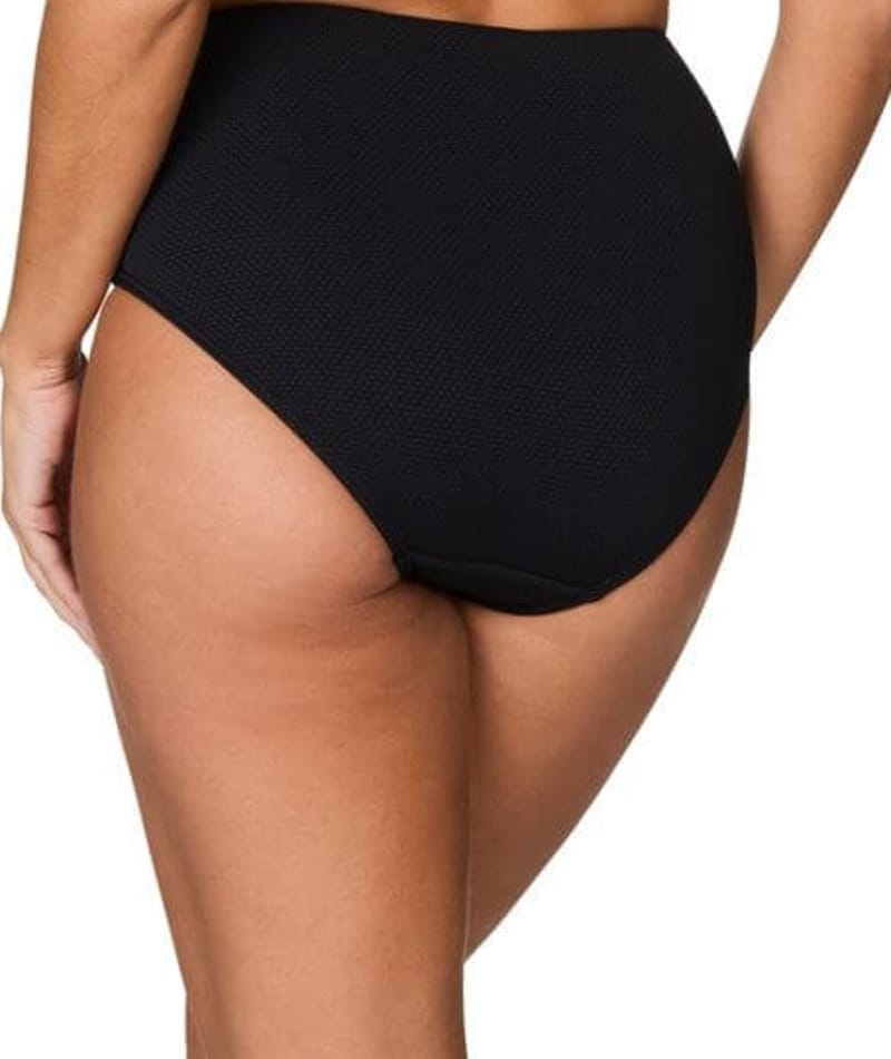Nip Tuck Must Haves Bette High Waist Bikini Brief - Black Swim 