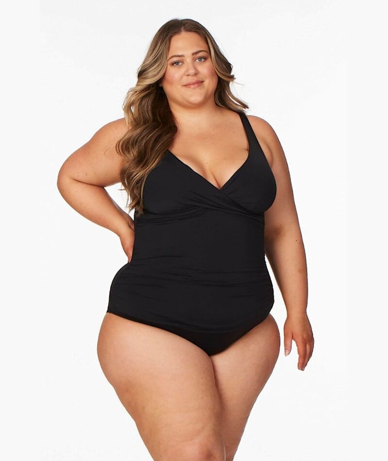 Nip Tuck Must Haves Loiuse One Piece Swimsuit - Black Swim 