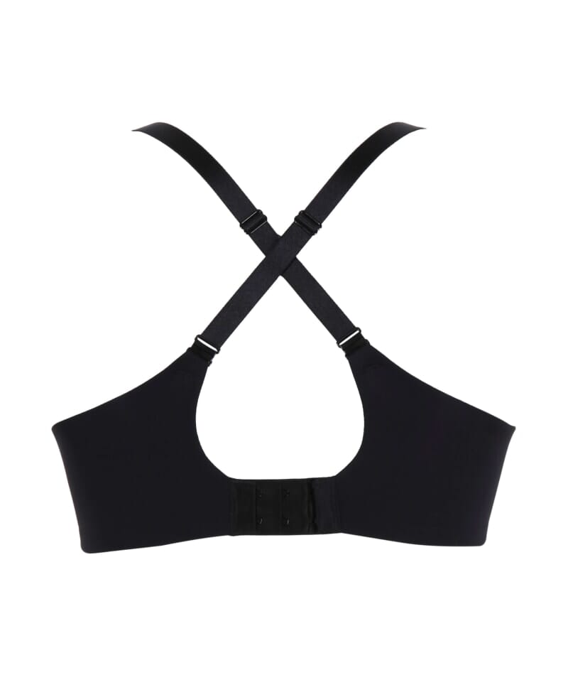 Panache 355 Underwired T-Shirt Bra - Black Bras 