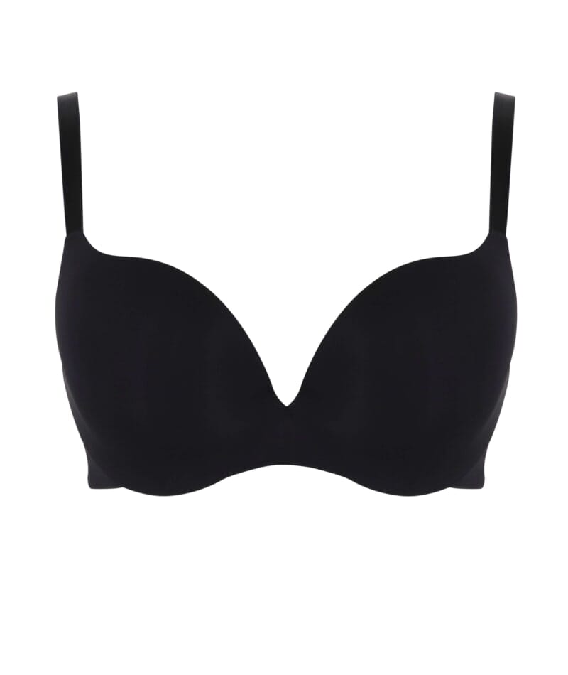 Panache 365 Underwired Plunge Bra - Black Bras 