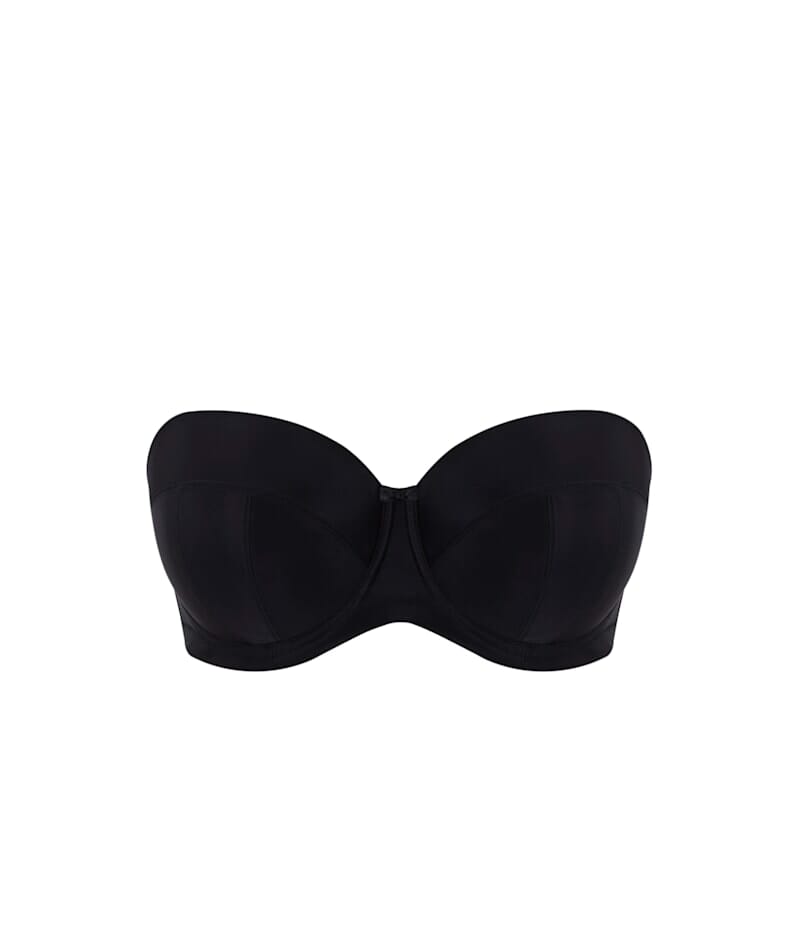 Panache Alice Underwired Strapless Bra - Black Bras 
