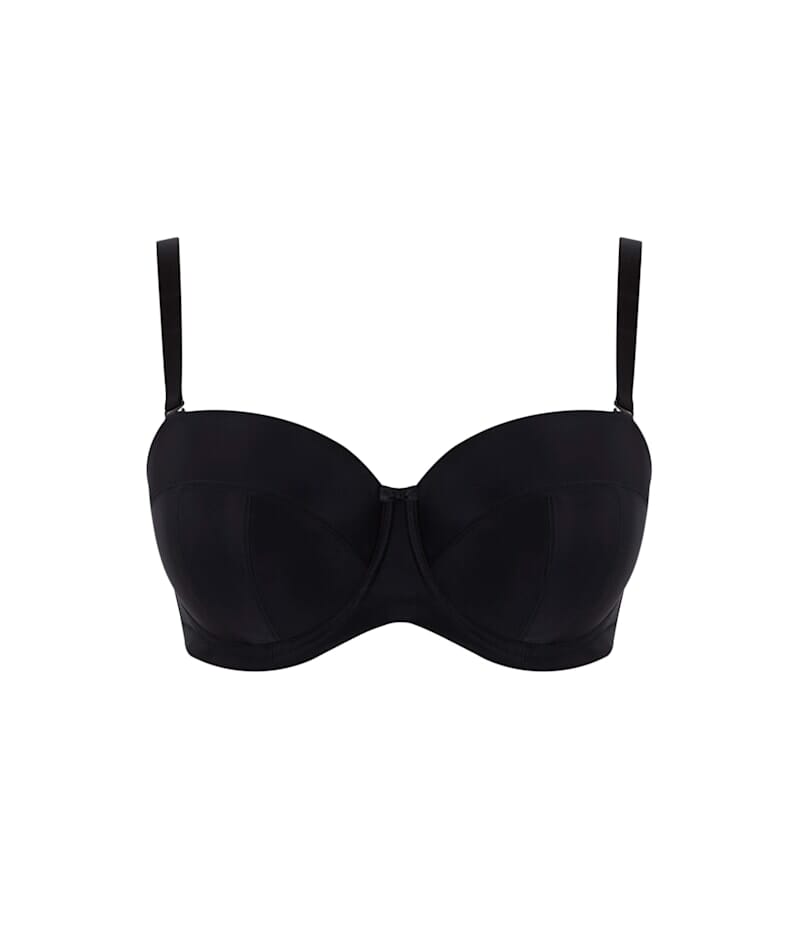 Panache Alice Underwired Strapless Bra - Black Bras 