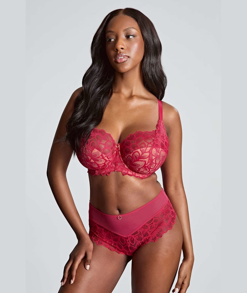 Panache Allure Underwired Full Cup Bra - Raspberry Bras 