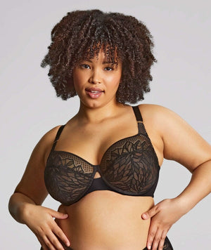 Sculptresse Sophia Underwired Full Cup Bra - Black - Curvy