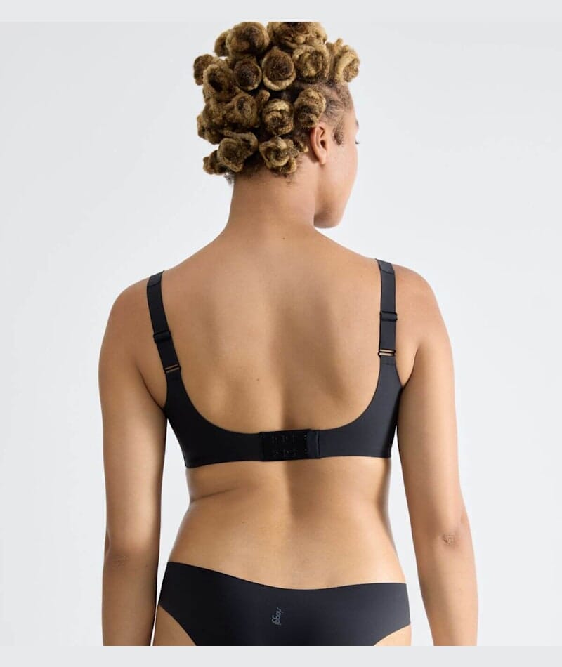Sloggi ZERO Feel 2.0 Wire-free Soft Bra - Black Bras 