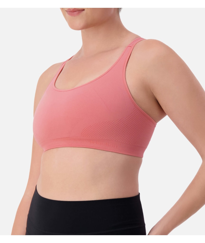 Triumph Triaction Ultra Seamfree Sports Bra - Salsa