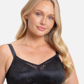 Triumph Lacy Minimiser Wire-Free Bra - Black