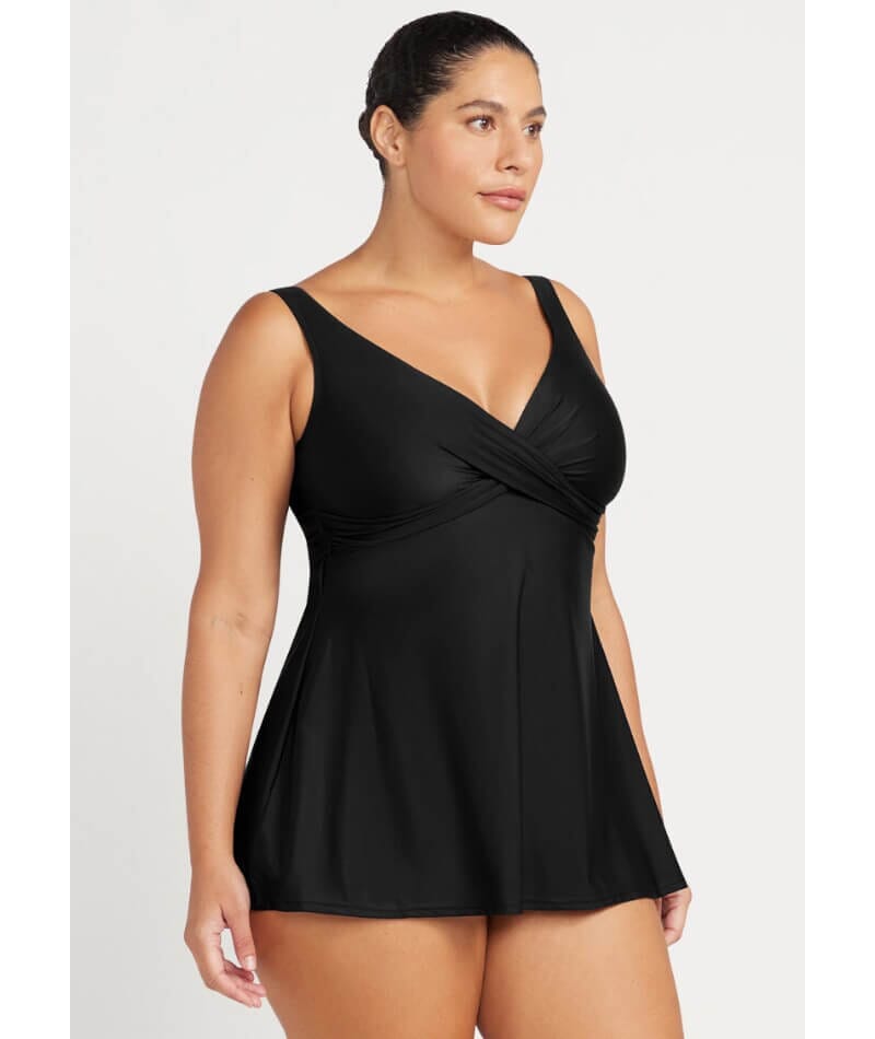 Artesands Hues Delacroix D-G Cup Swimdress - Black Swim 