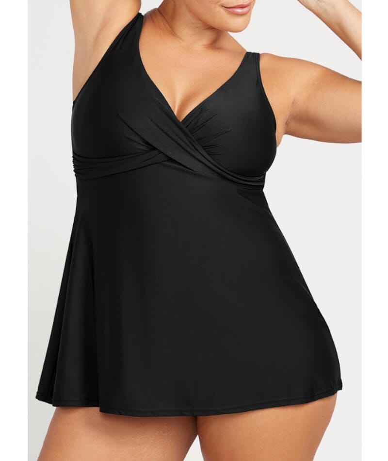 Artesands Hues Delacroix D-G Cup Swimdress - Black Swim 