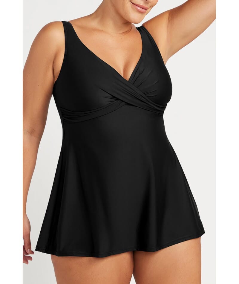 Artesands Hues Delacroix D-G Cup Swimdress - Black Swim 