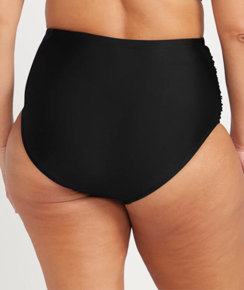 Artesands Hues Botticelli High Waist Swim Pant- Black Swim 