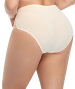 Ava & Audrey Claire Lace & Micro Full Brief - Beige