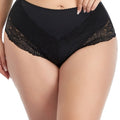Ava & Audrey Claire Lace & Micro Full Brief - Black