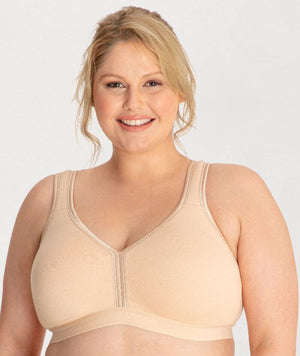 Ava & Audrey Faye Cotton Wire-free Support Bra 2 Pack - Frappe Bras 